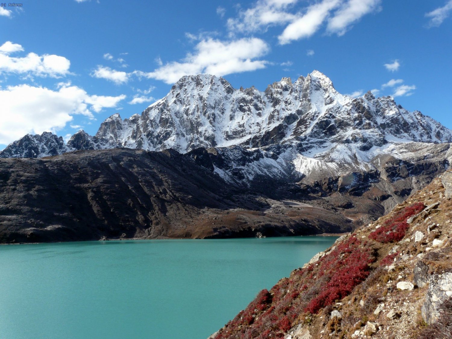 Pharilapche subiendo a Gokyo Ri
