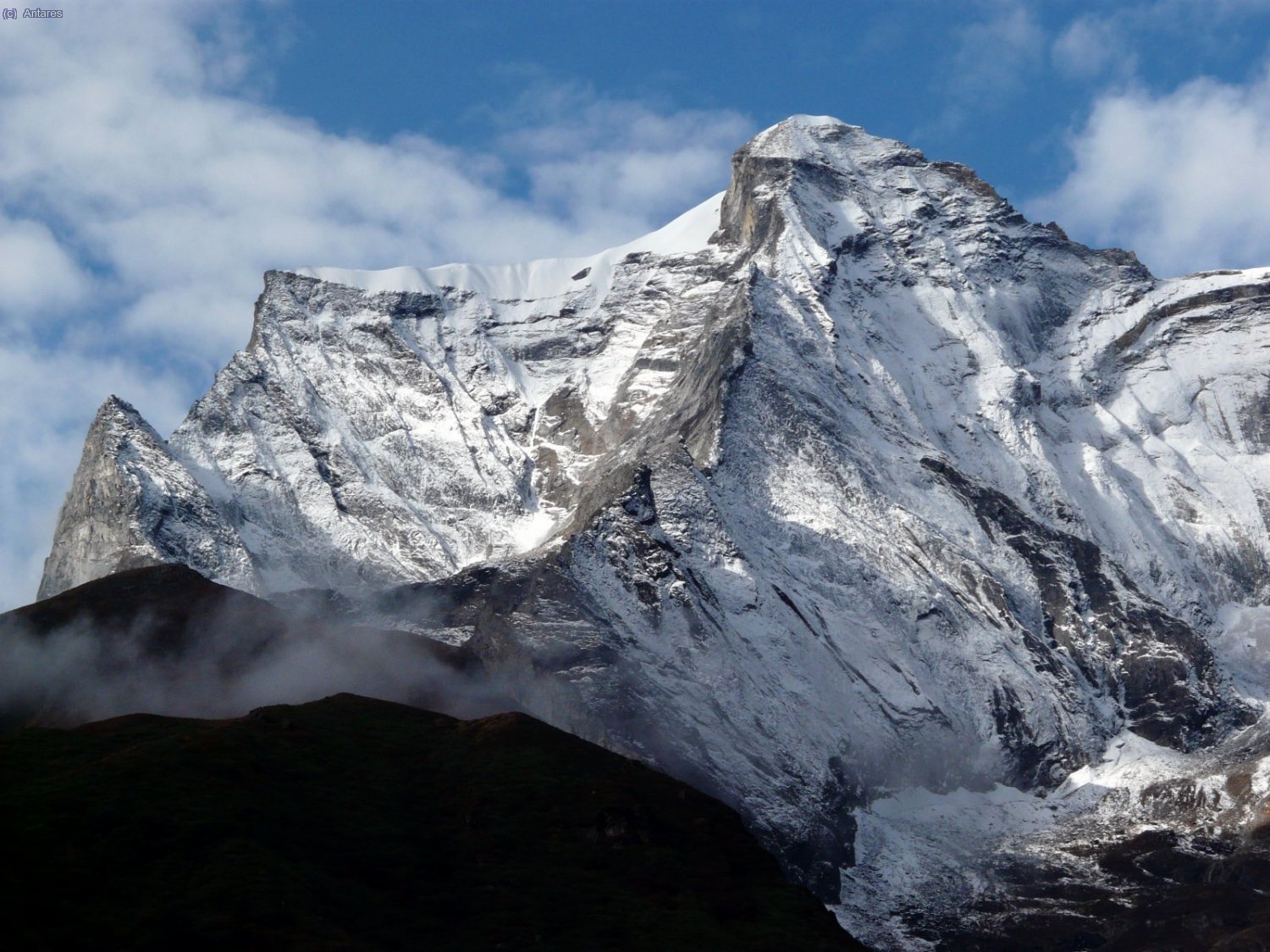 Kwande Ri desde Namche