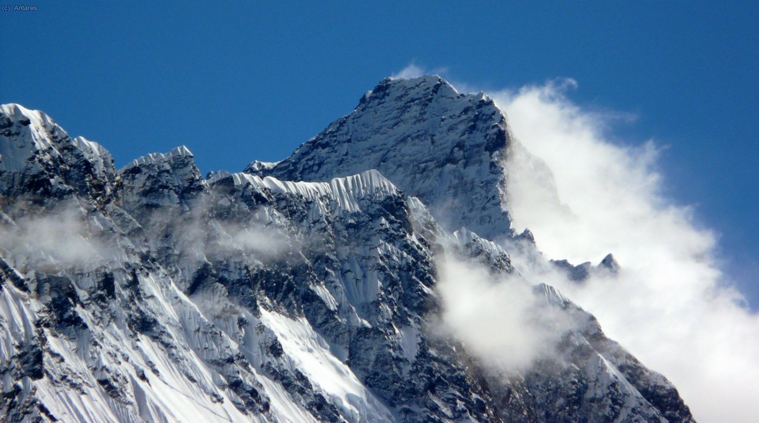 Cumbre del Lhotse desde Gokyo Ri