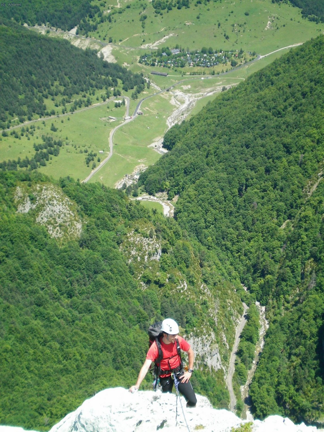 Remontando la arista