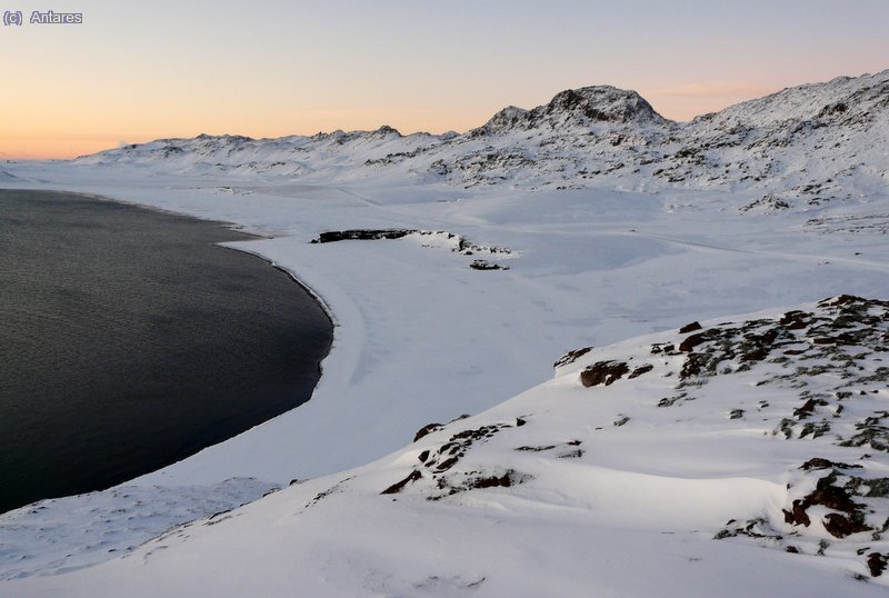 Lago Kleifarvatn, en la pen&iacute;nsula de Reykjanes