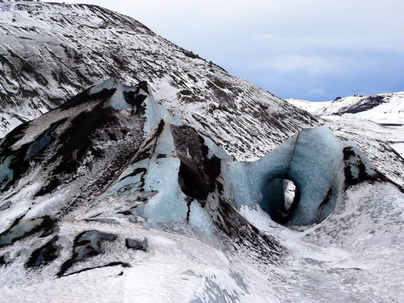 Agujero en el hielo