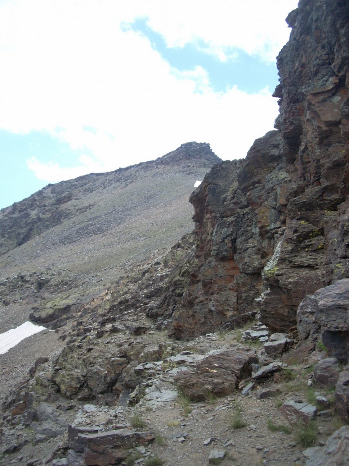 Por la Cuneta de Vacares al Puntal de Vacares.