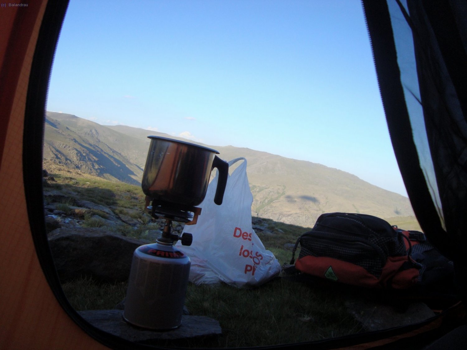Vistas desde la cocina.