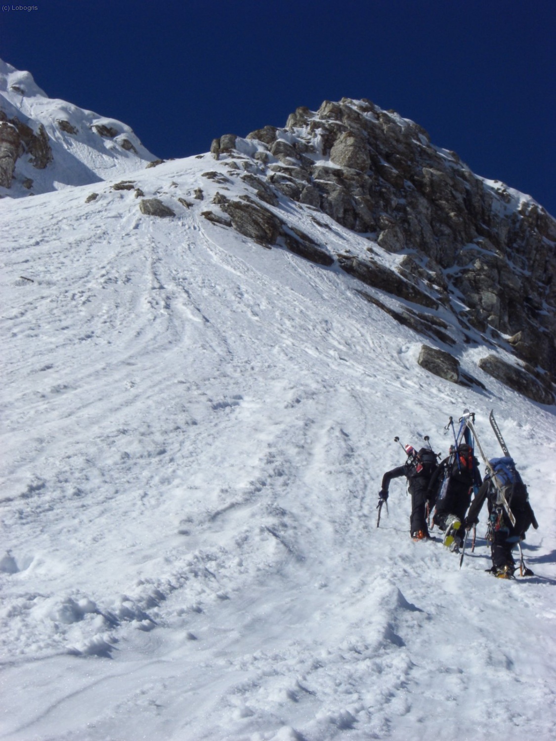 Jose y sus colegas Bascos, abriendo traza.