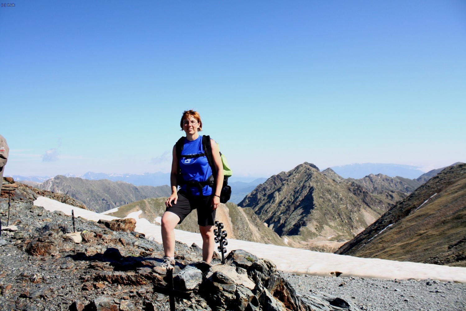 en la cima de NOUCREUS!
(2.796 m. de altitud)