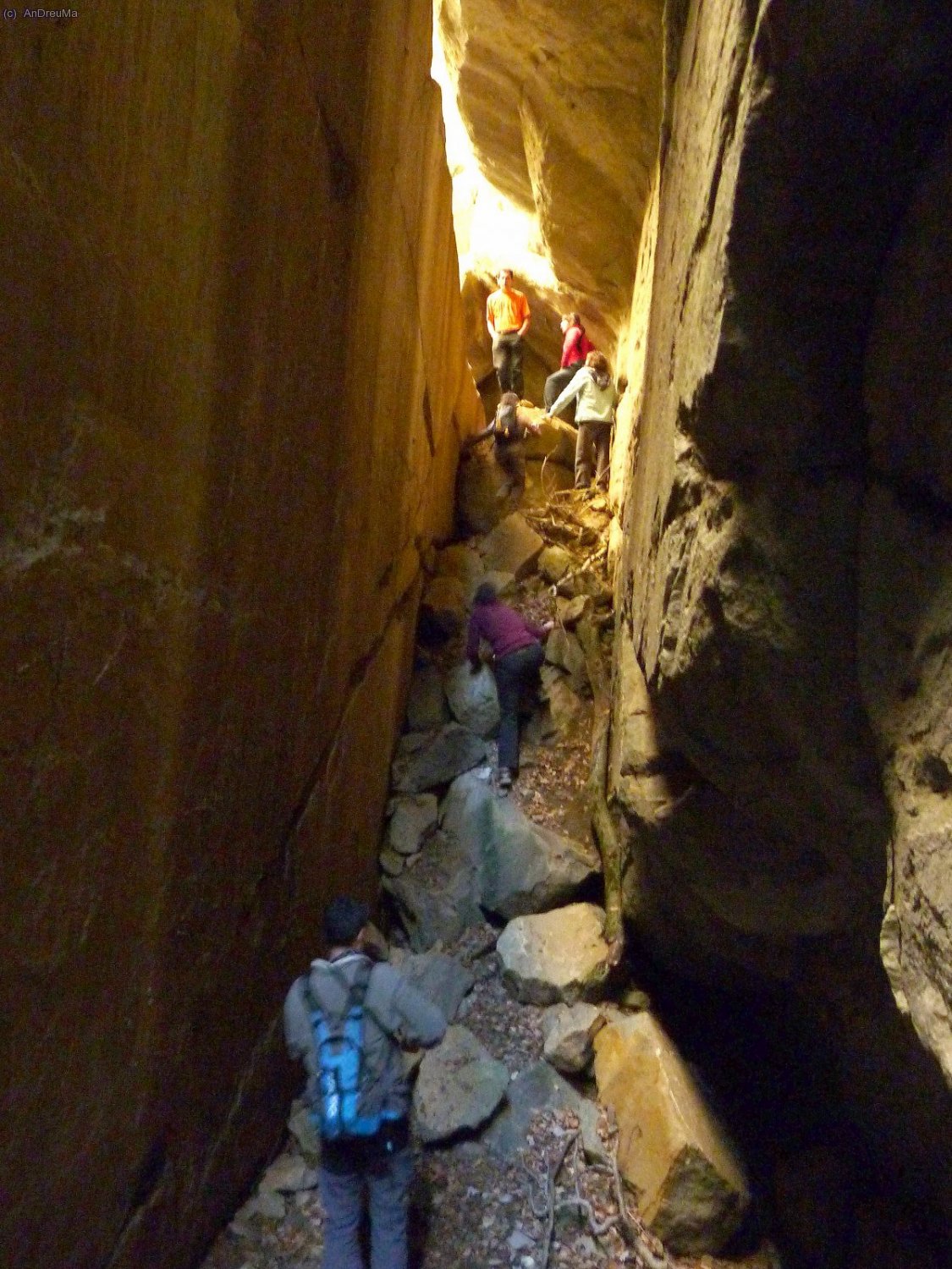 Prop de la sortida de les Bores. 