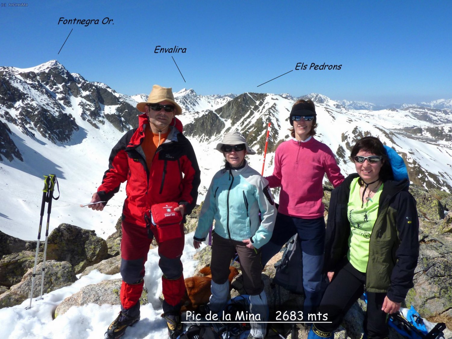 Arribada i foto de cim!! 