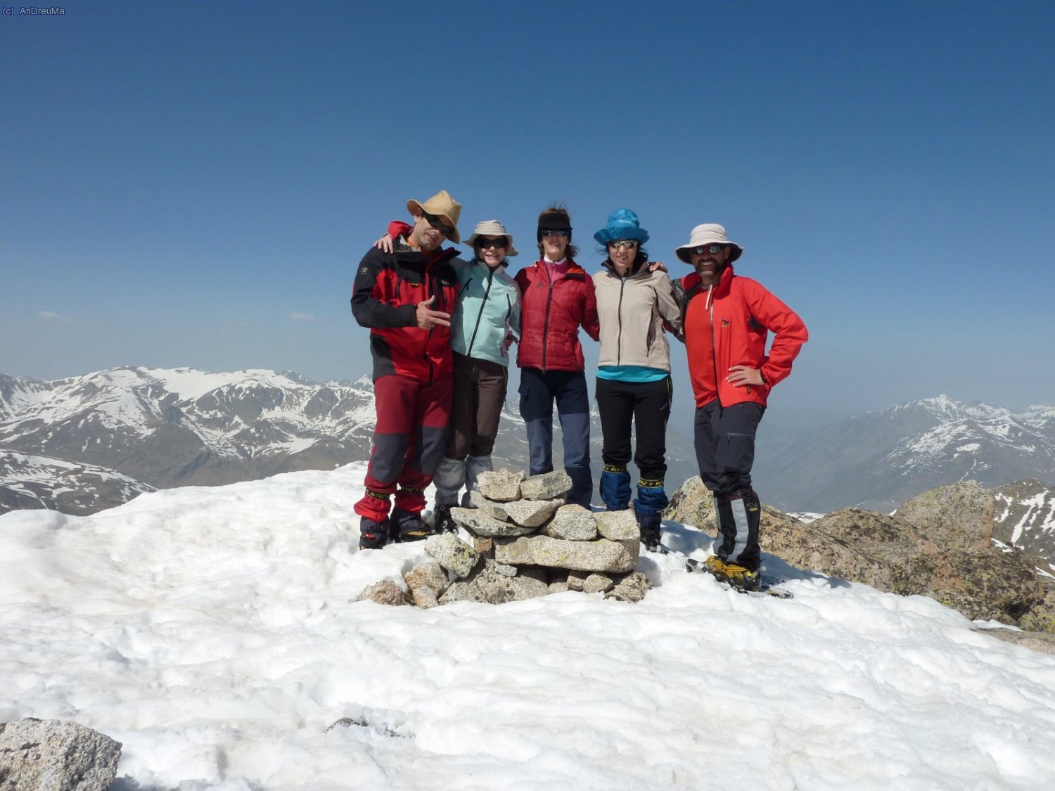 Finalment ....cim del Fontnegra Central. 