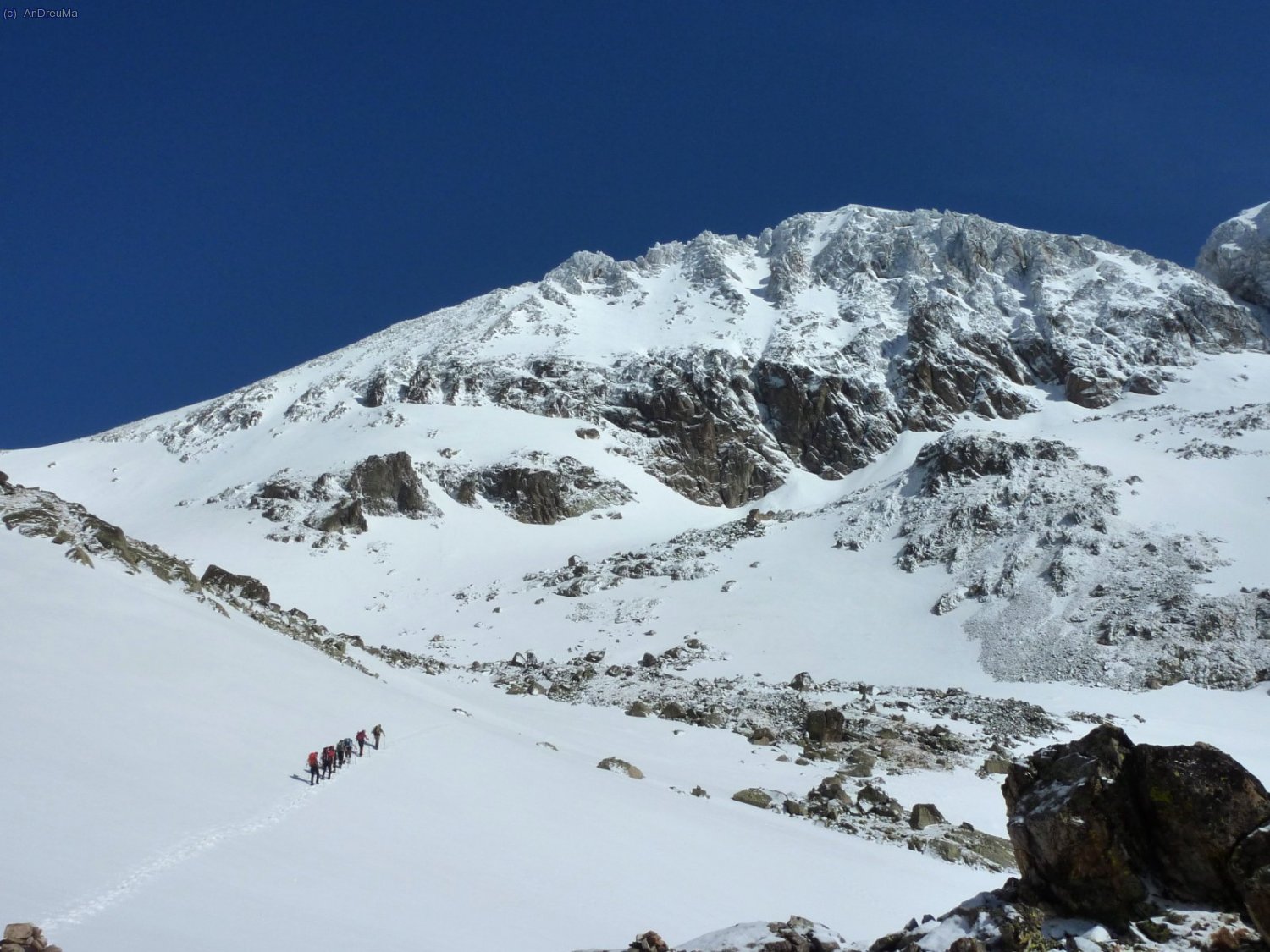 Al fons el "nucli" dels Gourgs Blancs!