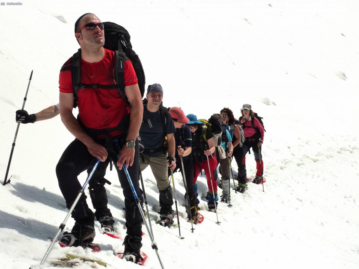 En plena pendent de cam&iacute; a la Collada de G&iacute;as! 