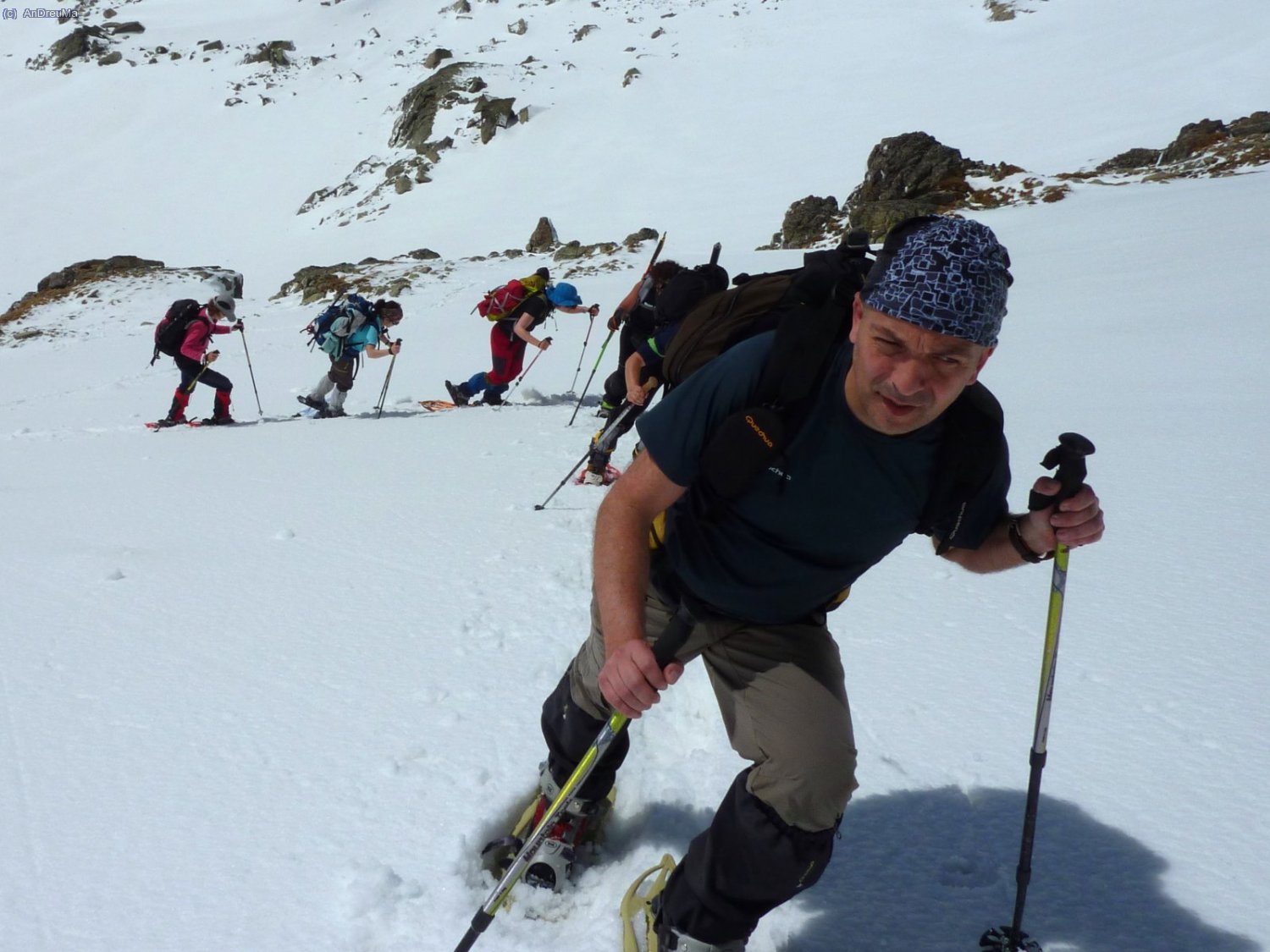 En Toni obrint tra&ccedil;a !! 