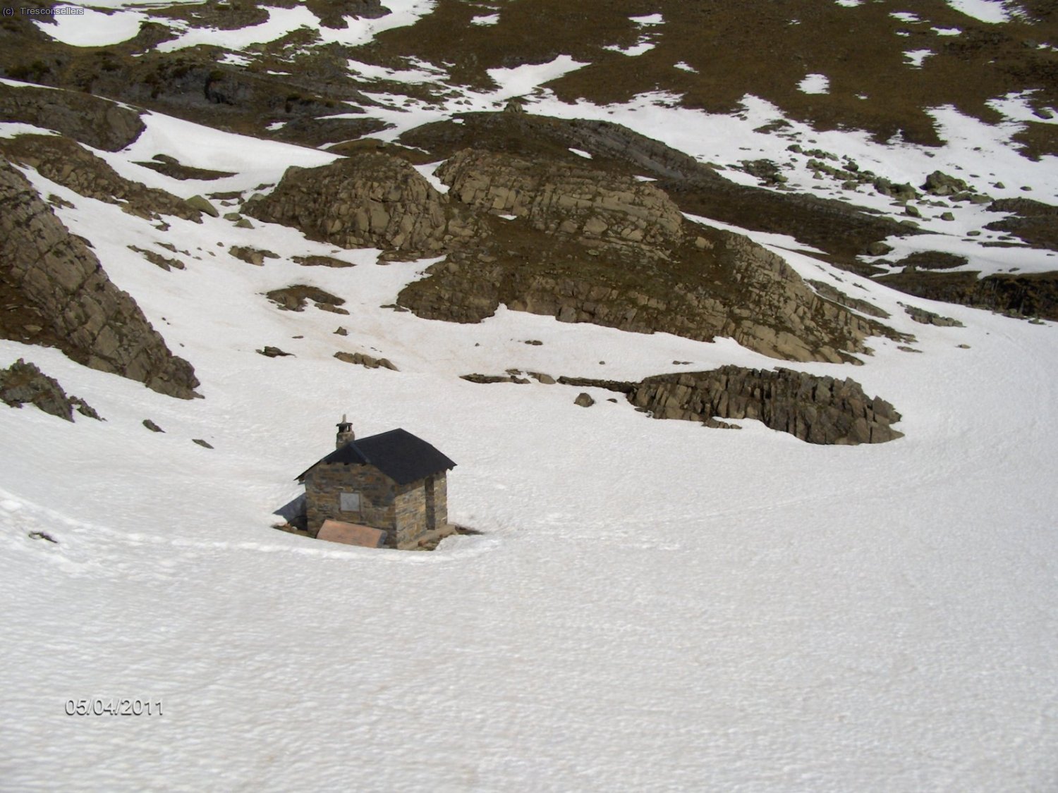 La caba&ntilde;a de Lliterola.