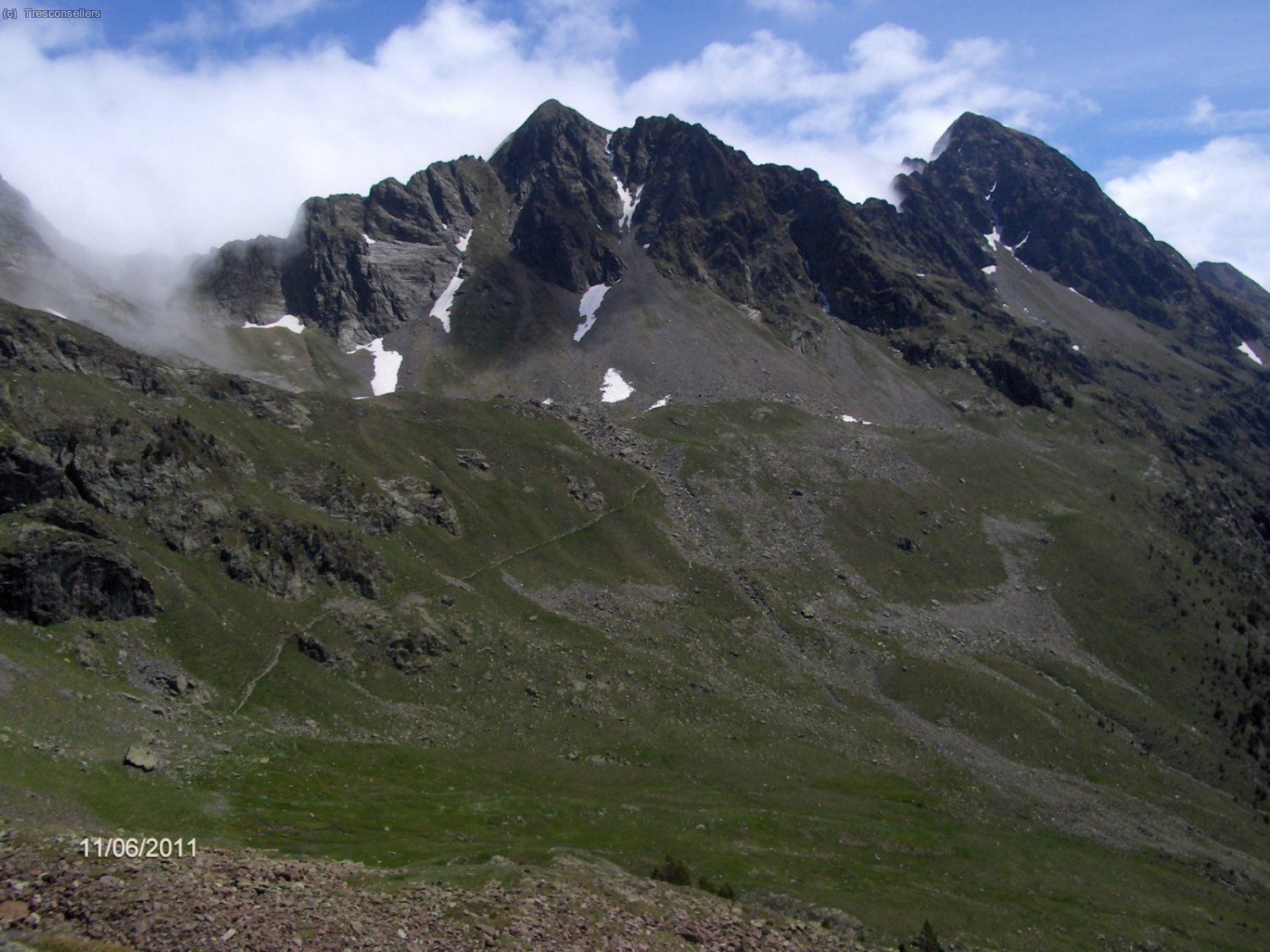 Salbaguardia, Pico de la Monta&ntilde;eta y camino a Gorgutes.