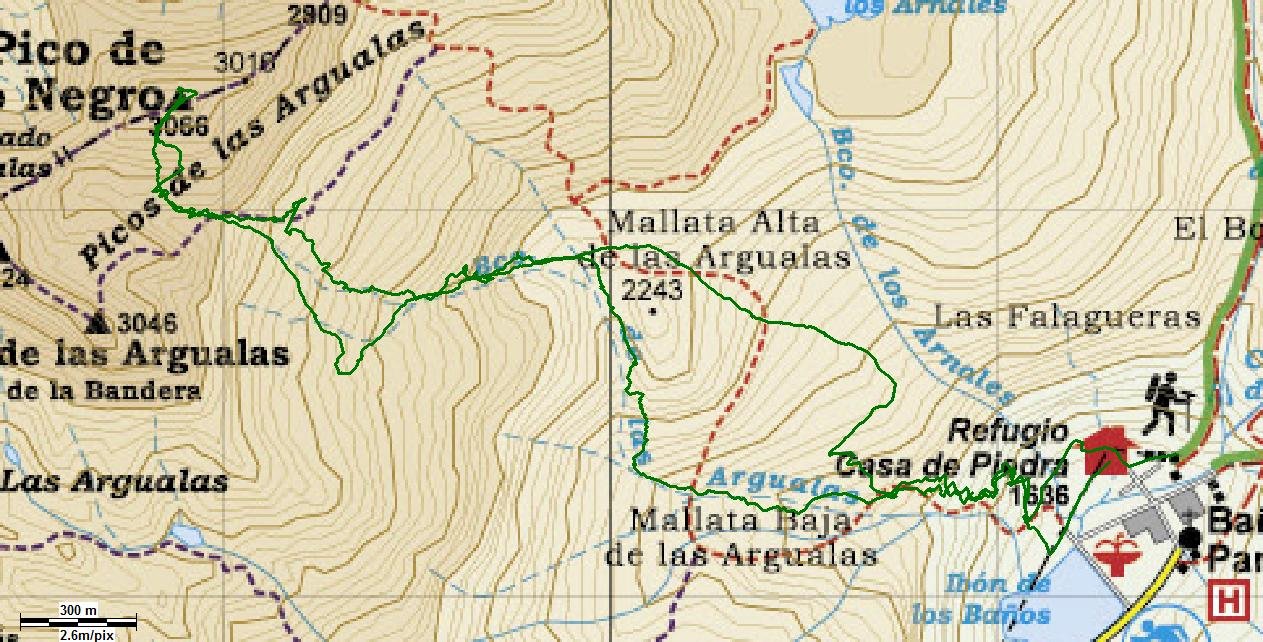 Recorregut extret del track Gps.