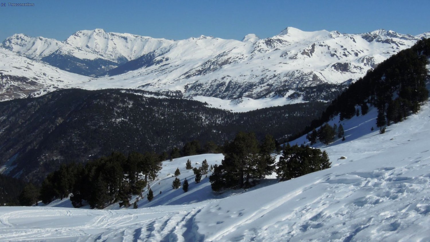 La zona de Beret ben innivada.