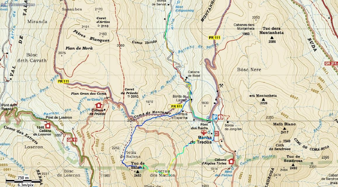 Recorregut realitzat.