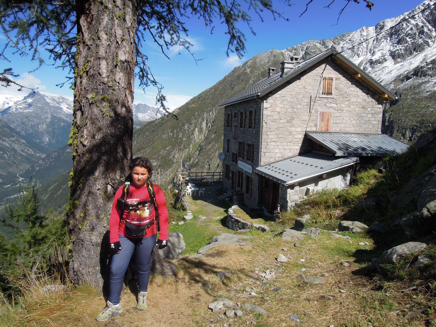 La N&uacute;ria arriban al refugi.