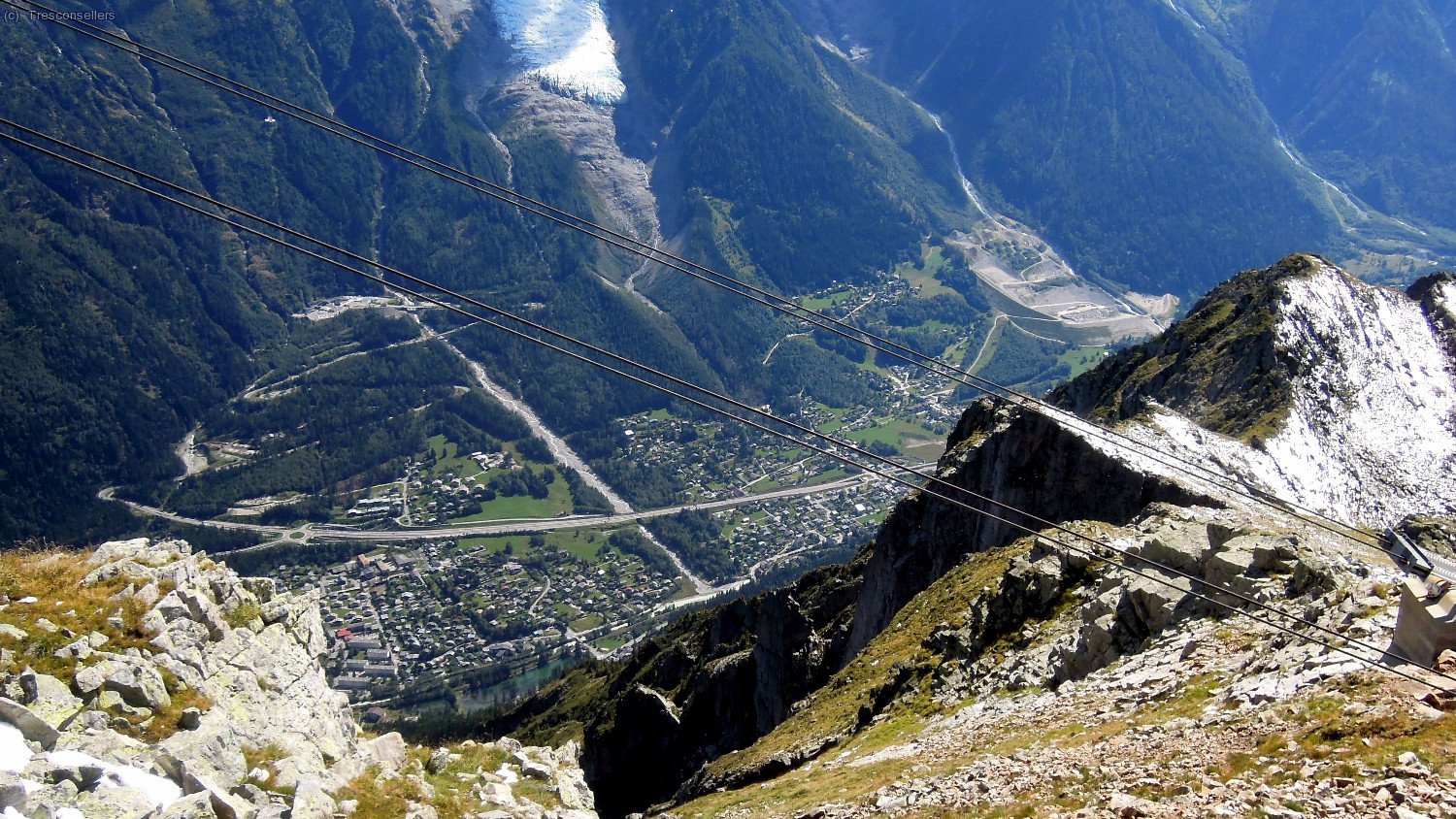 I Chamonix al fons.