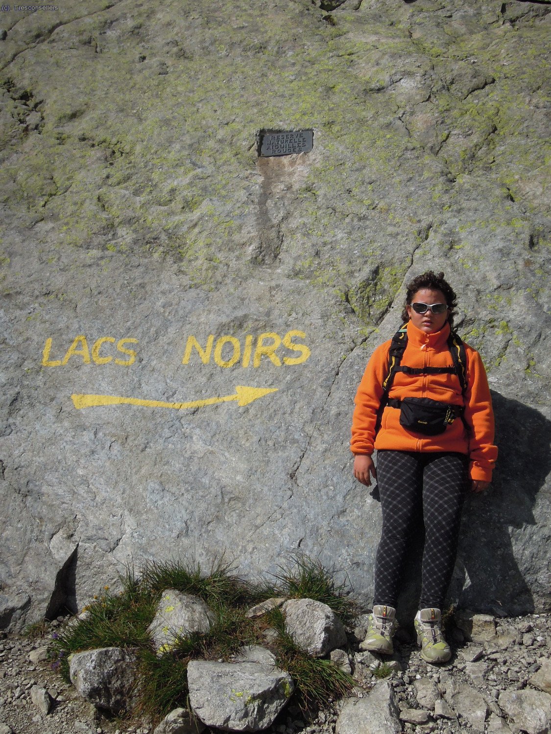 Al Coll de la Gli&egrave;re anem cap els Lacs Noirs.