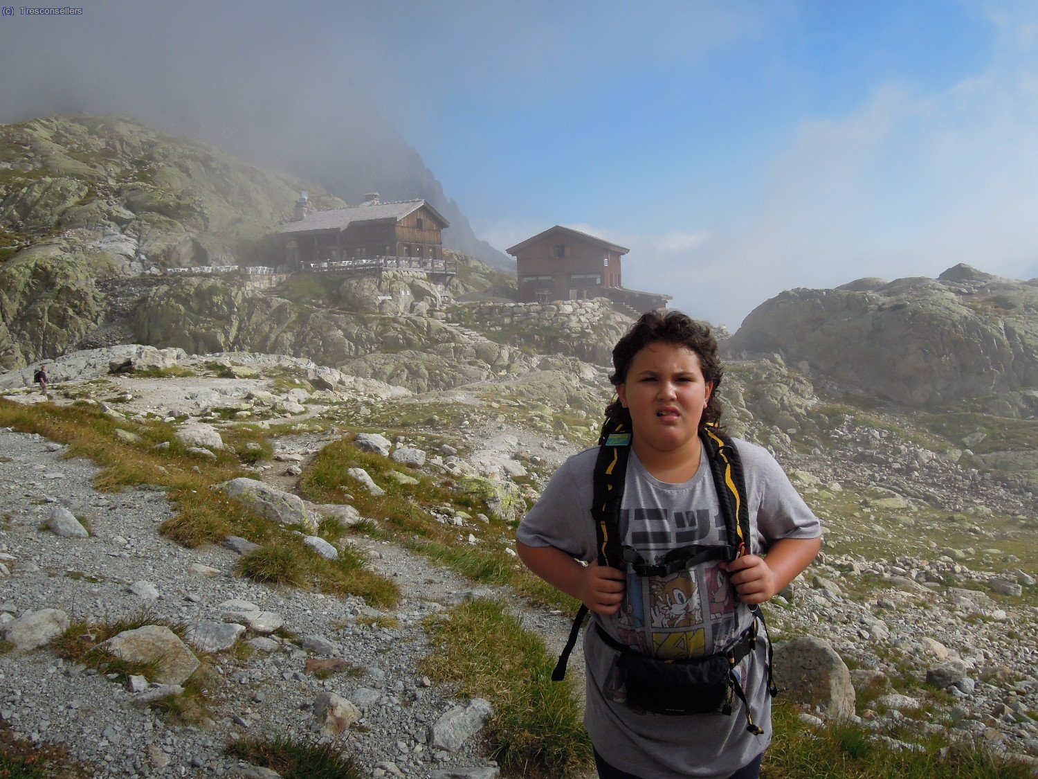 Ja arribem al Ref. du Lac Blanc (2352m.).