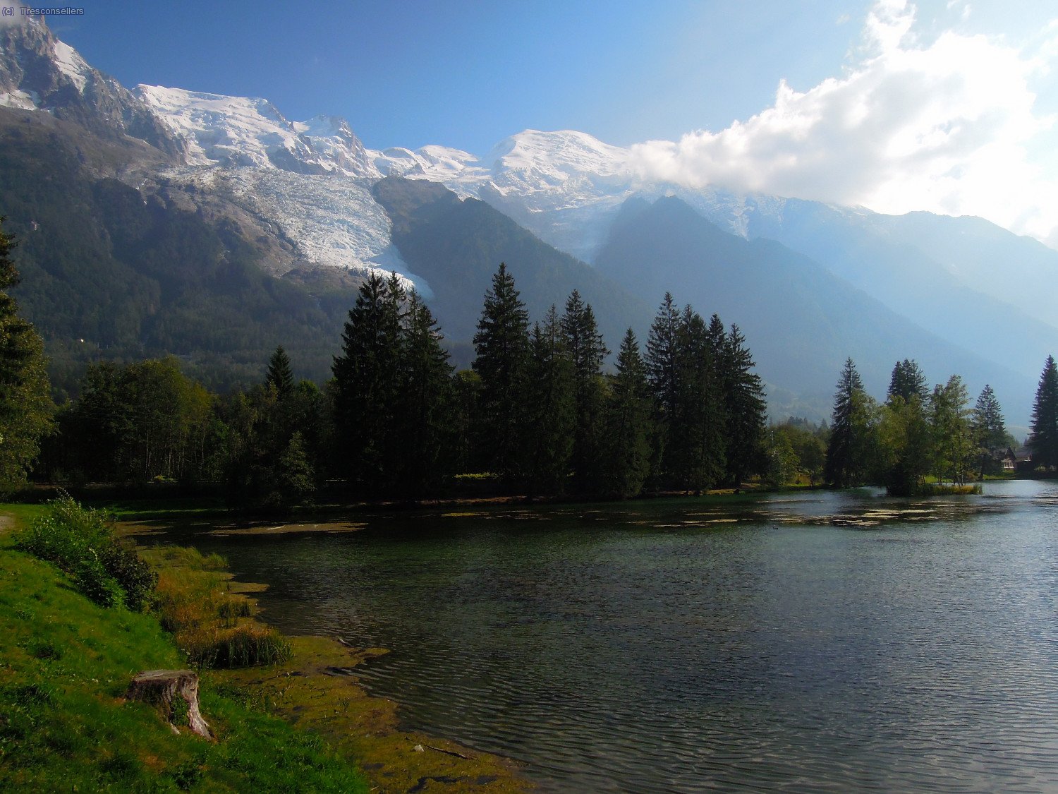 El Lac i el Mont Blanc.