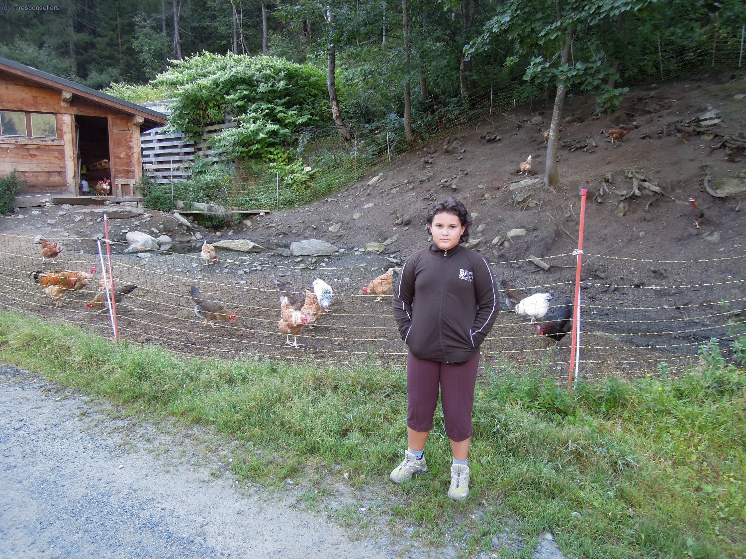 &Uacute;ltim dia, una Ferme (granja) en el trajecte cap el poble de Le Tour des de la G&icirc;te Le Moulin.