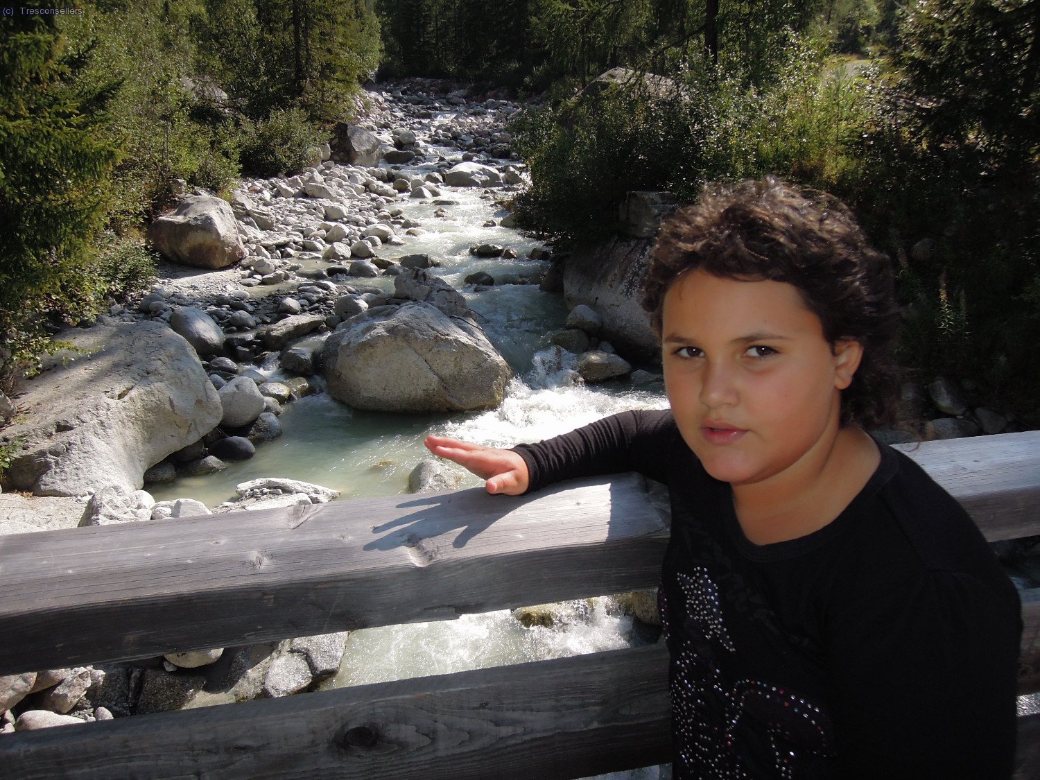 I un de tants torrents dels Alps.