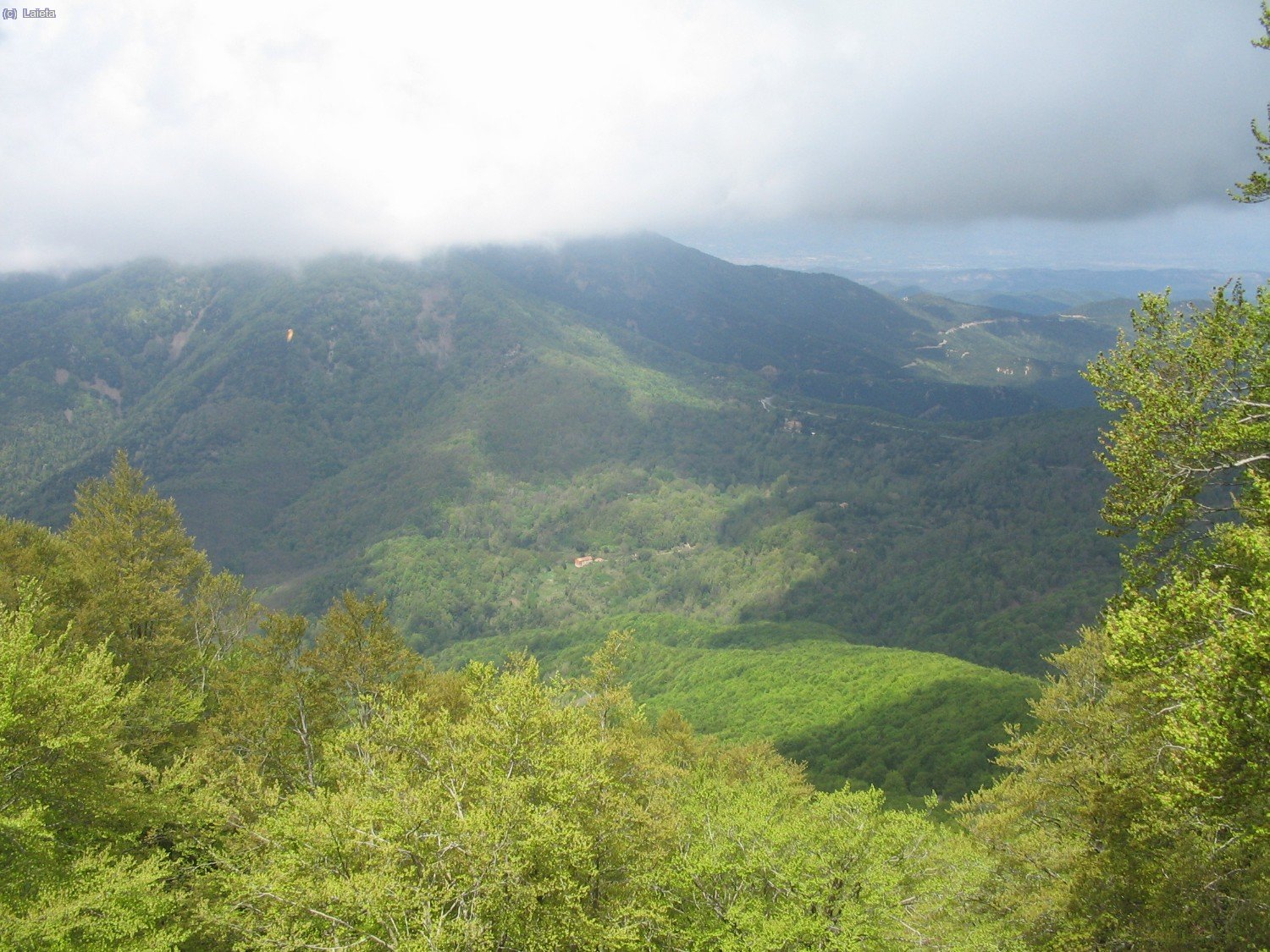 vistes de St. Mar&ccedil;al i del Matagalls