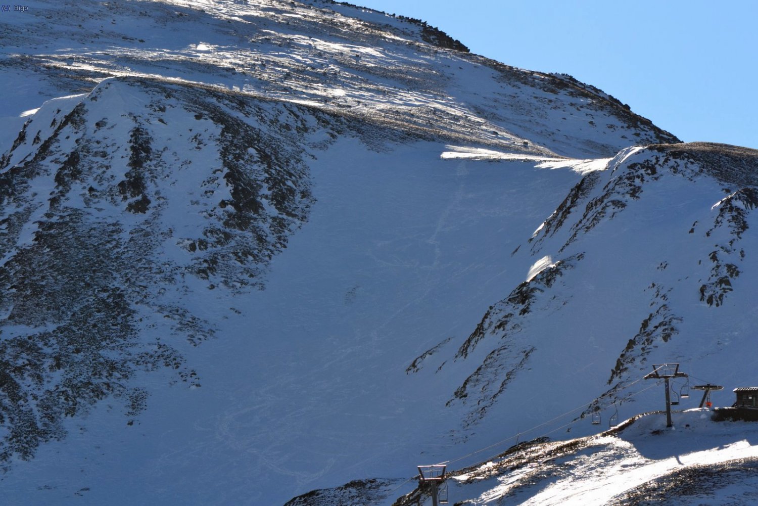 Encara es veuen les traces que hem deixat a l
