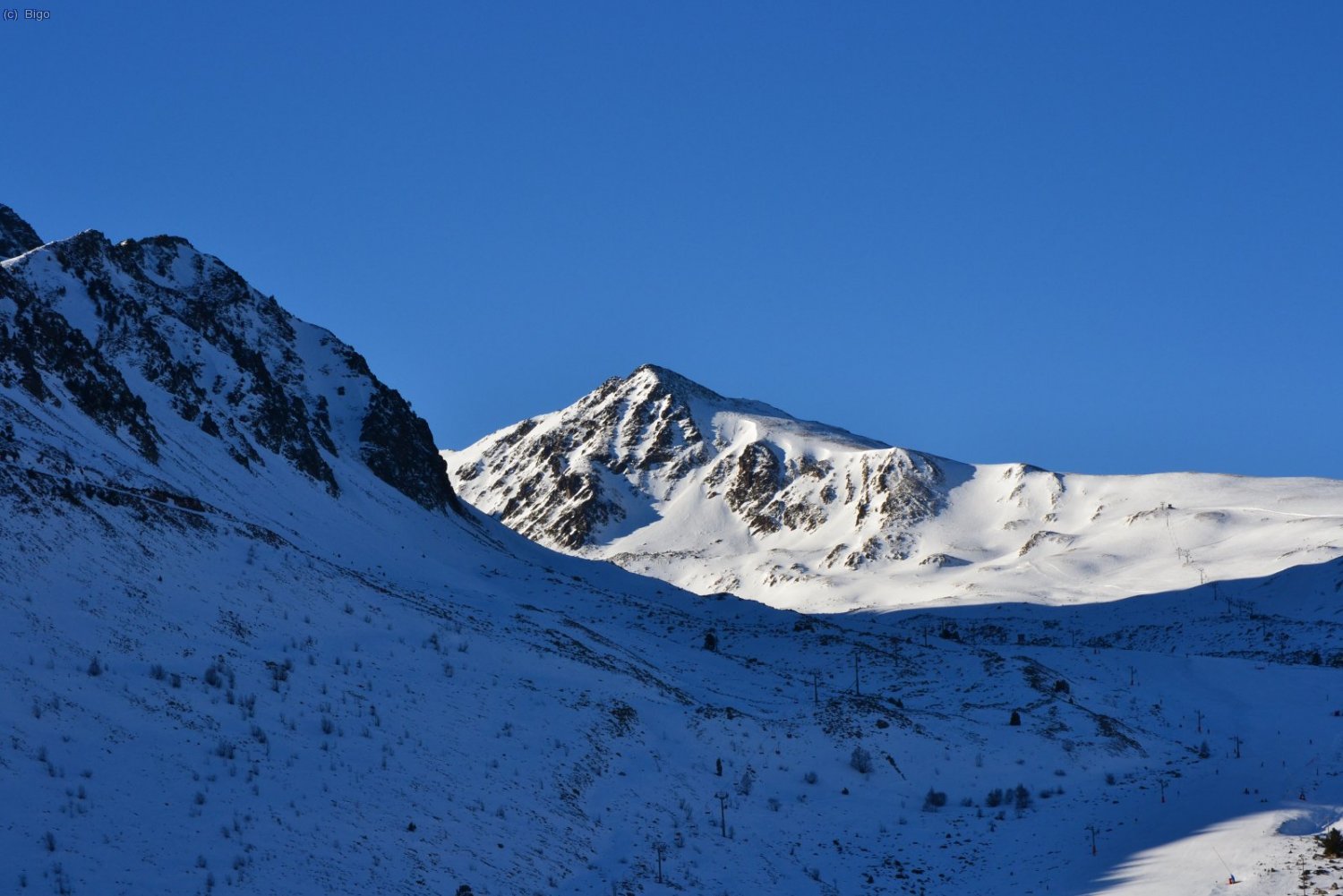 Pic de la Mina des del Coll de Pimorent