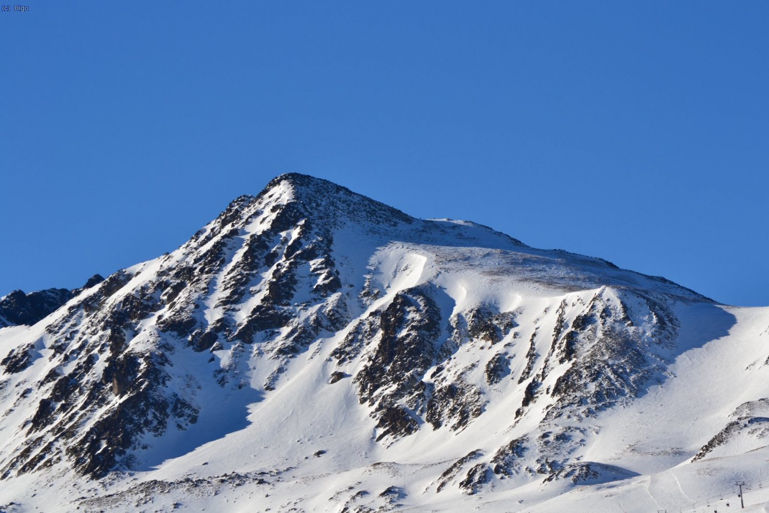 El Pic de la Mina i la pala d