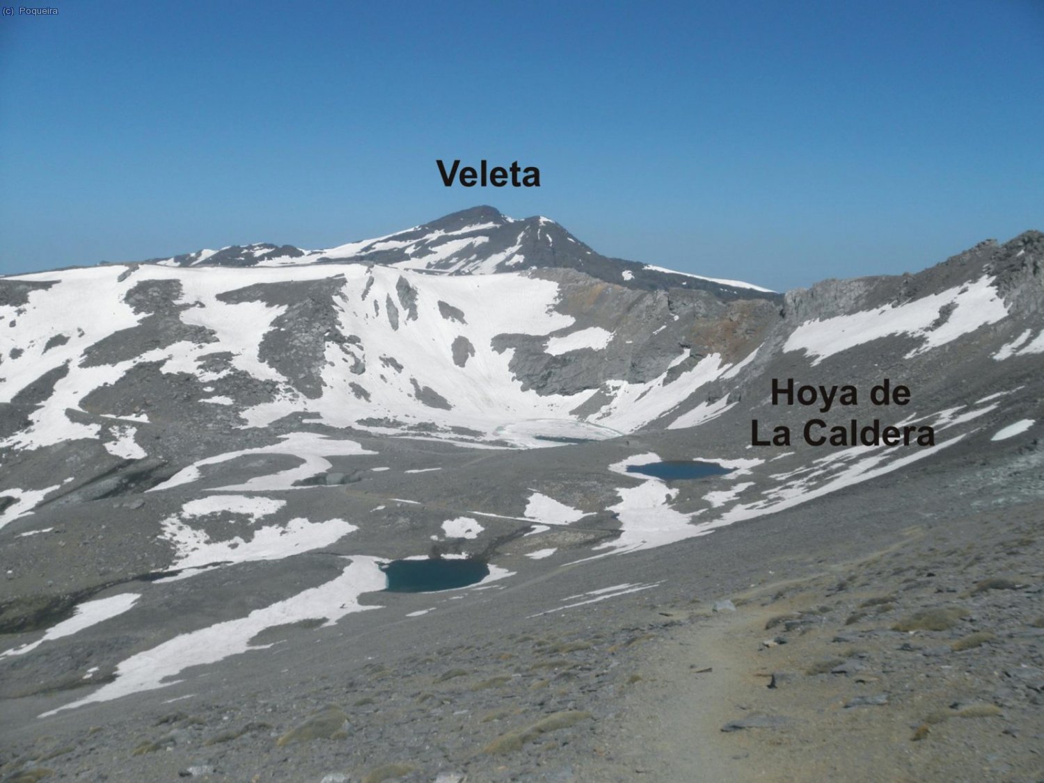 Vista de la Hoya de La Caldera