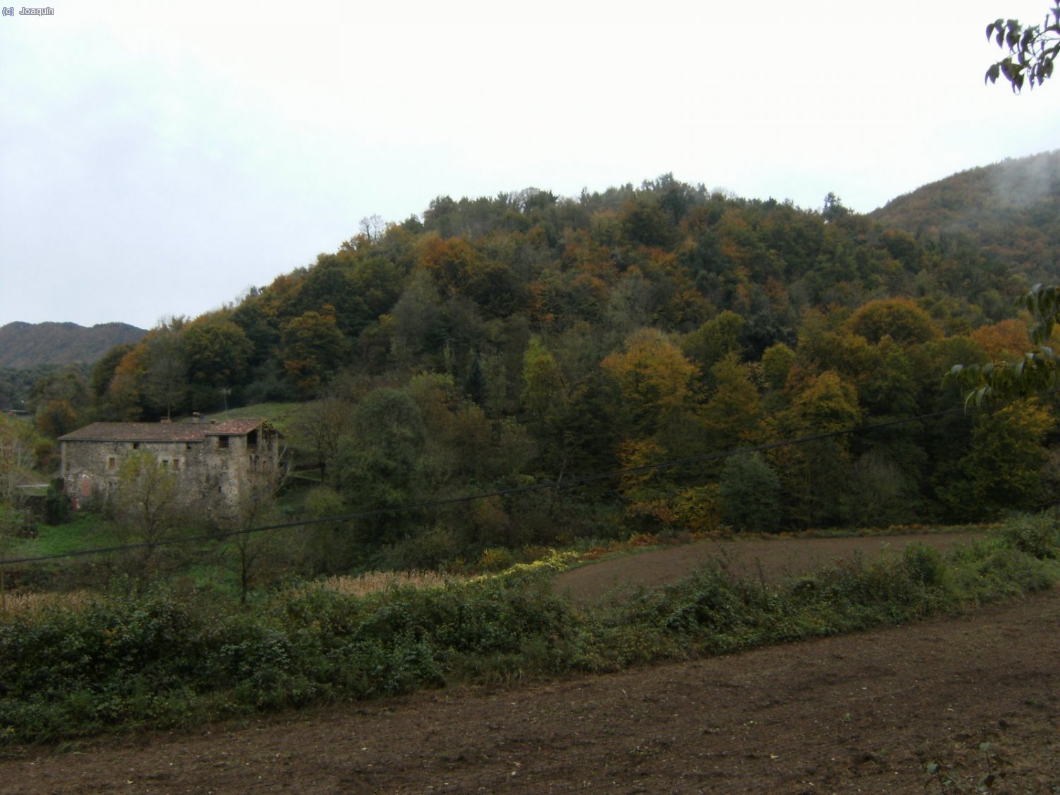 Alrededores de Sant Miquel de Sacot.