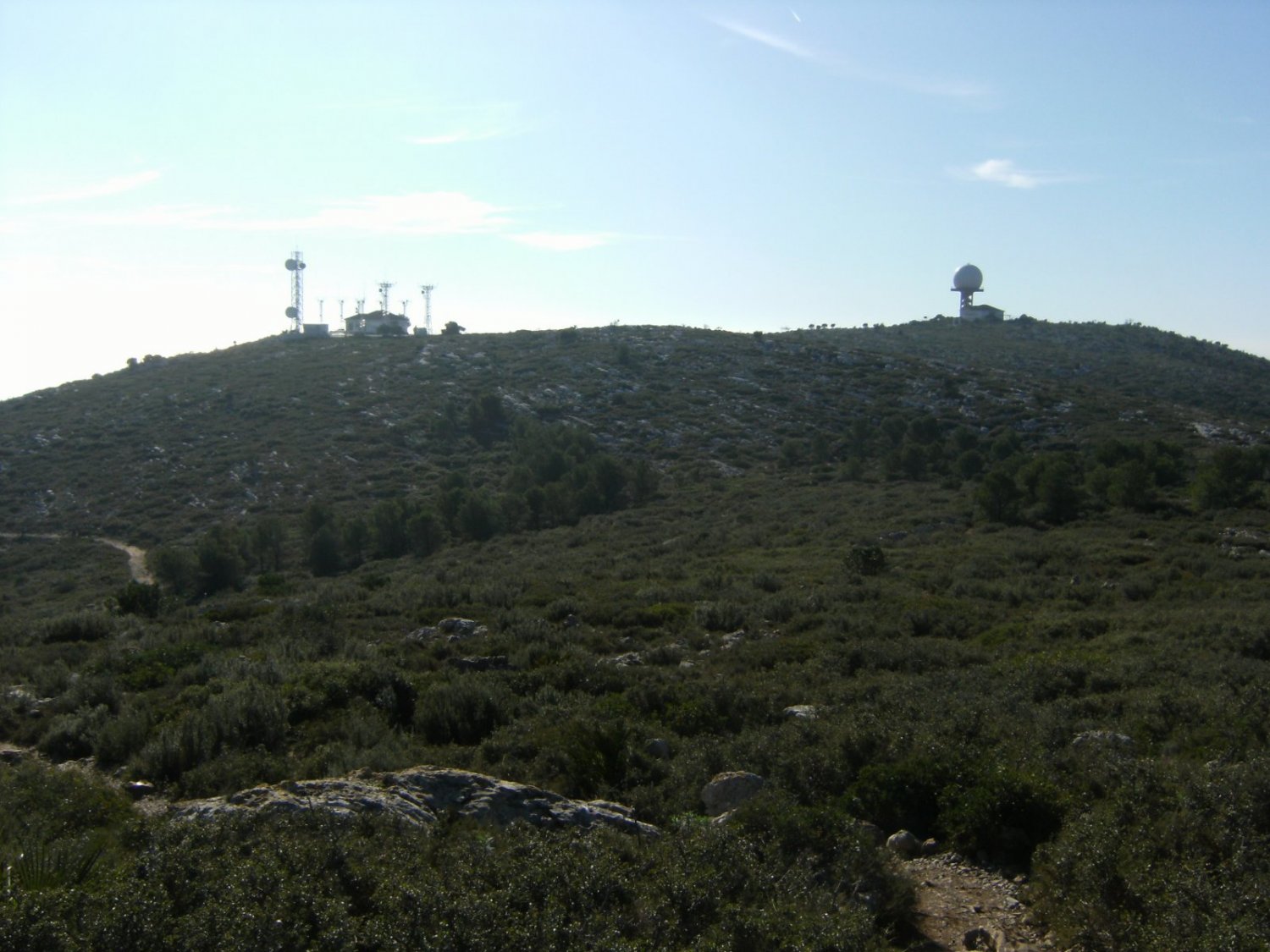 Las antenas de El Rascler