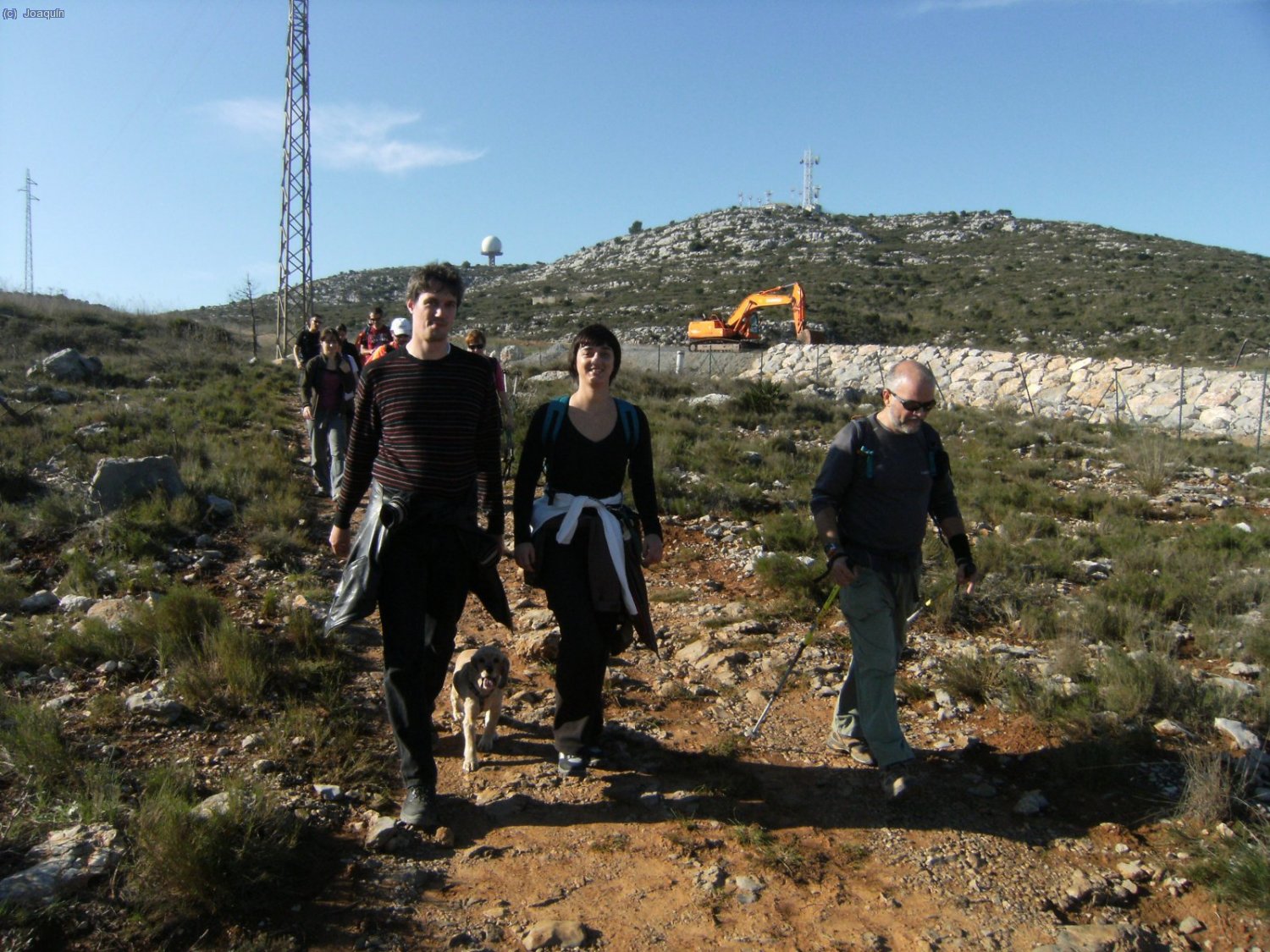 Pasando junto al Abocador del Garraf (basurero)