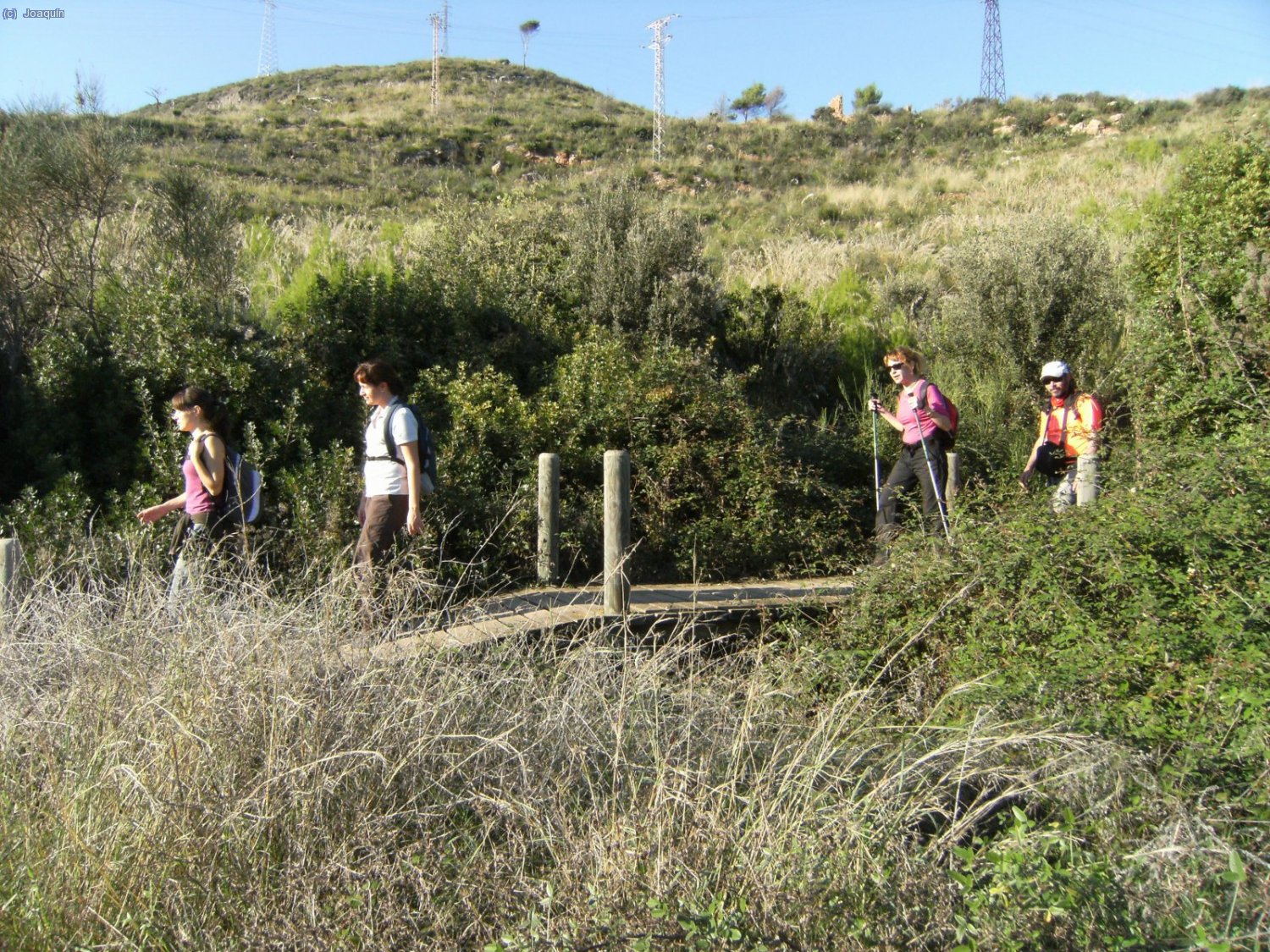 Bajando a Castelldefels