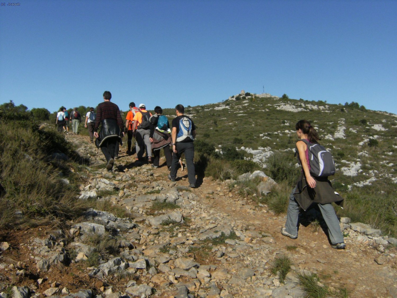 La Morella al fondo