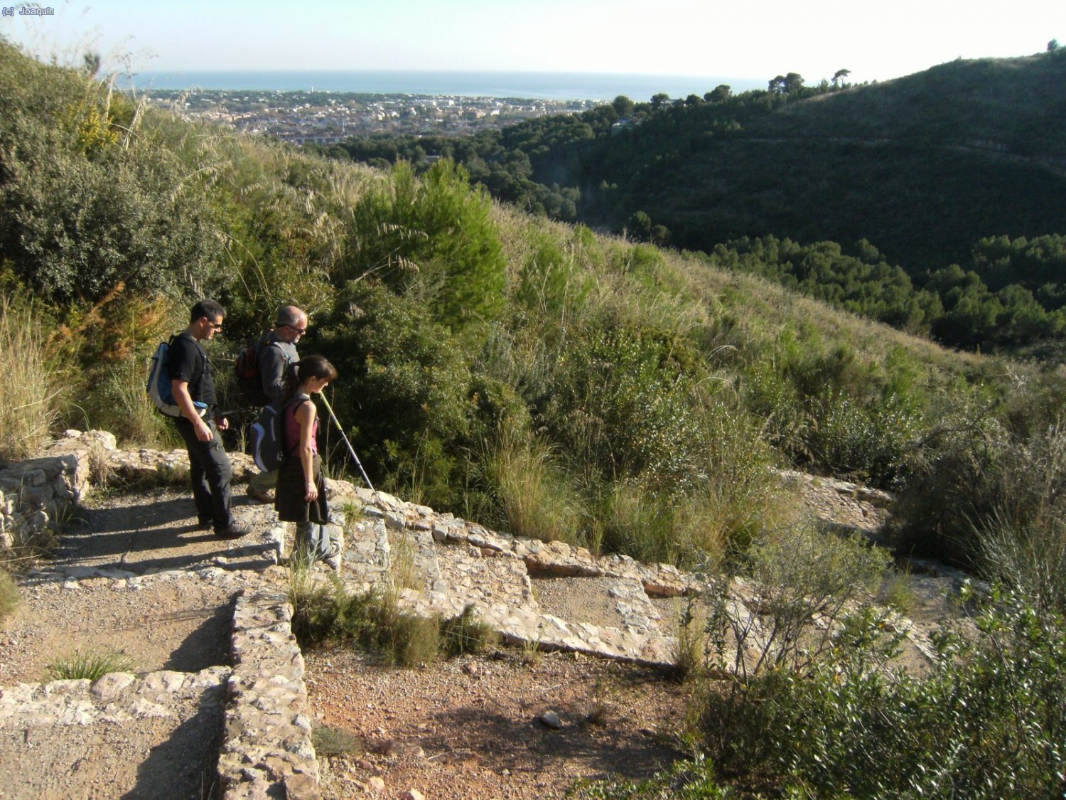 Bajando a Castelldefels