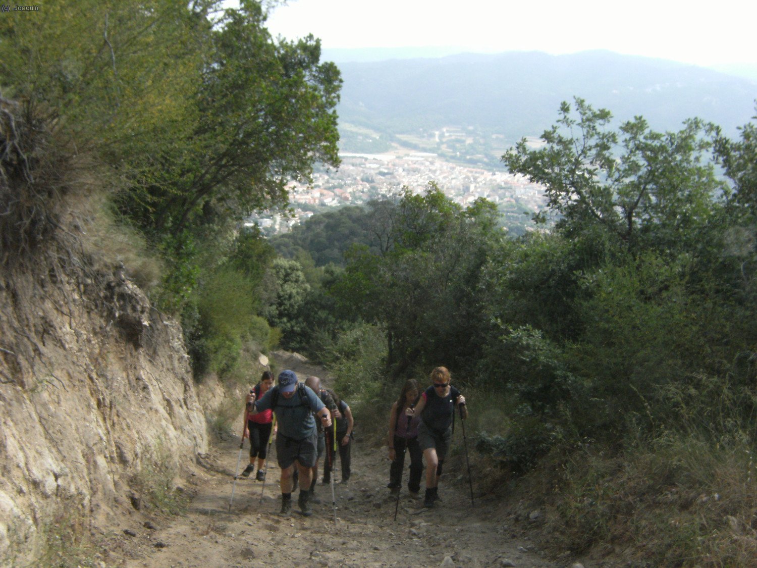 Camino del Castell de Burriac