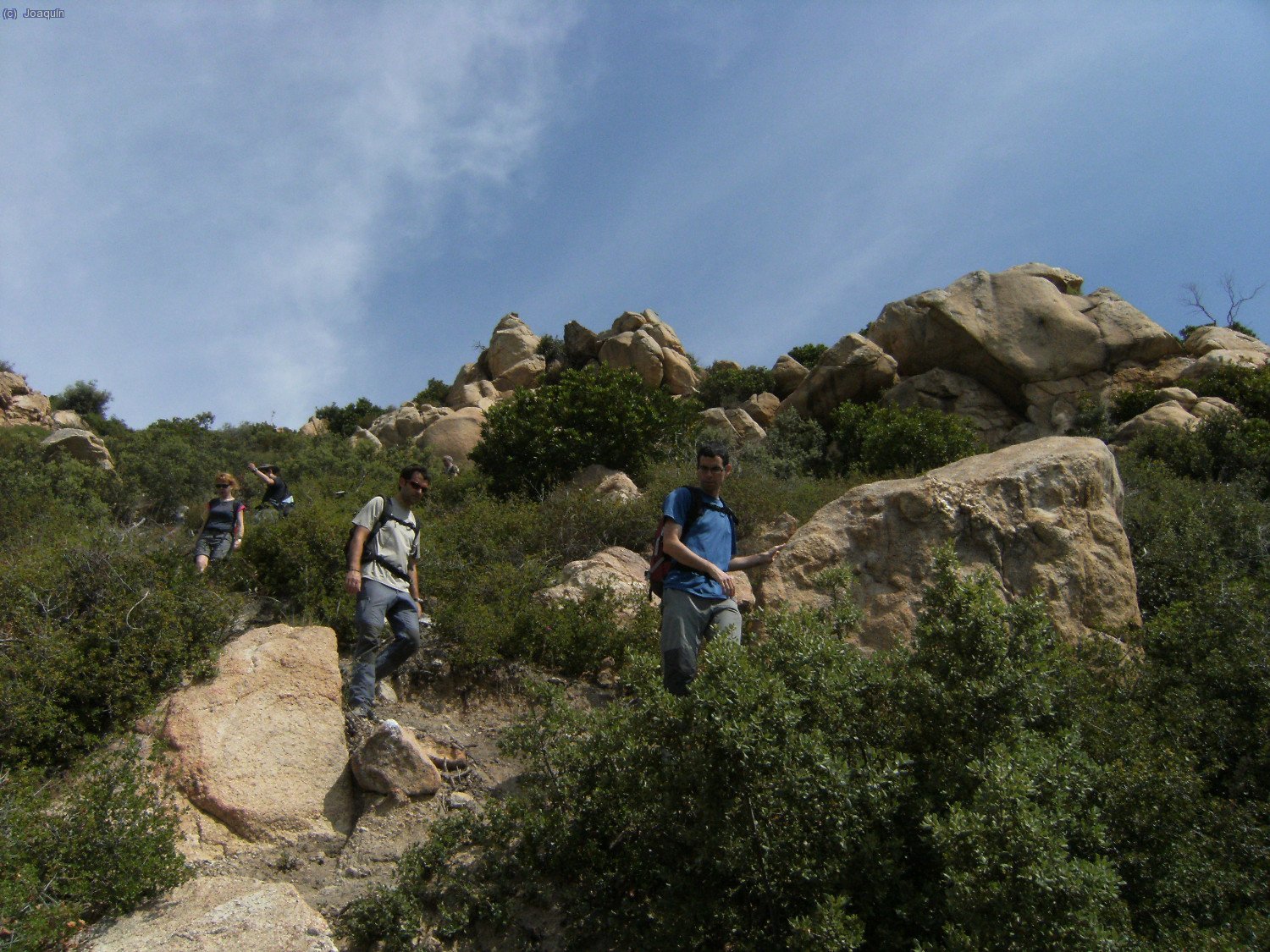 Bajando del Montcabrer