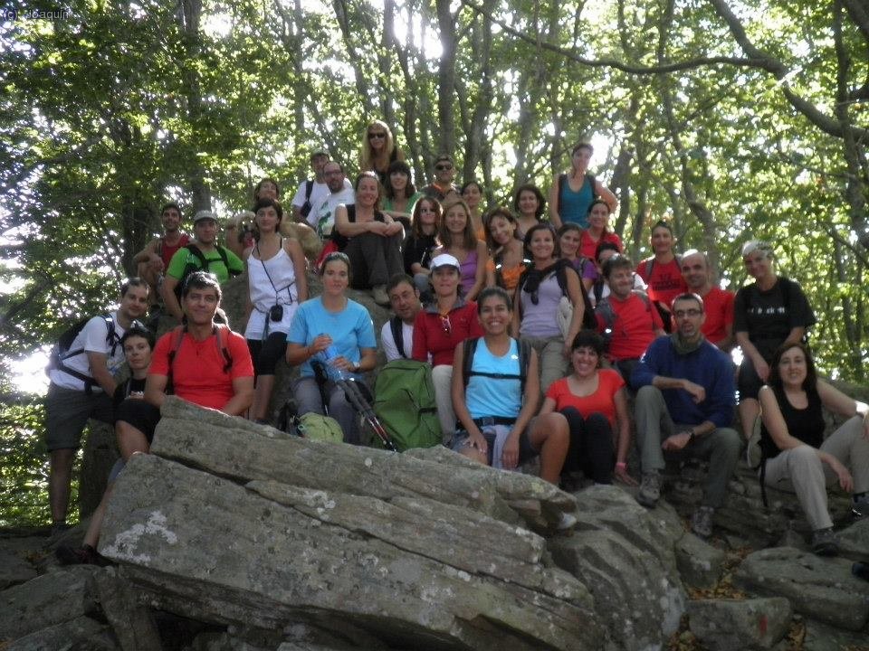 Foto de grupo en el Tur&oacute; Morou (Foto: Kike)