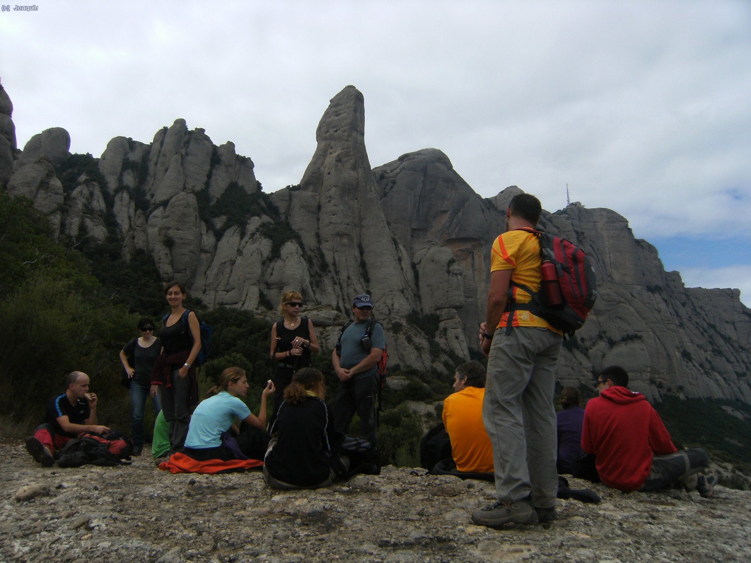 Parada con vistas al Cavall Bernat, Mirador y Serrat del Moro