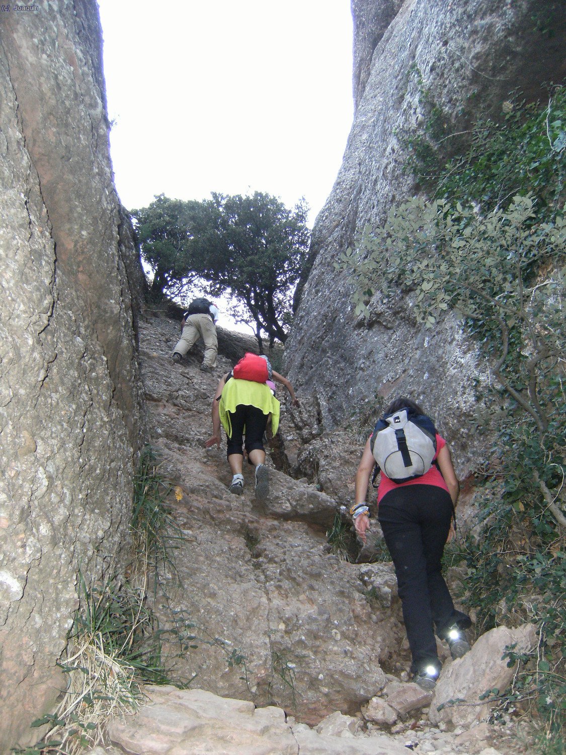 Subiendo a La Portella