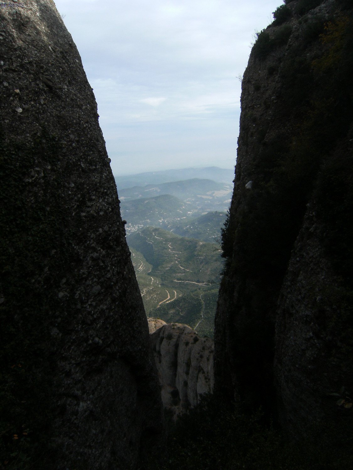 Vistas entre Les Agulles