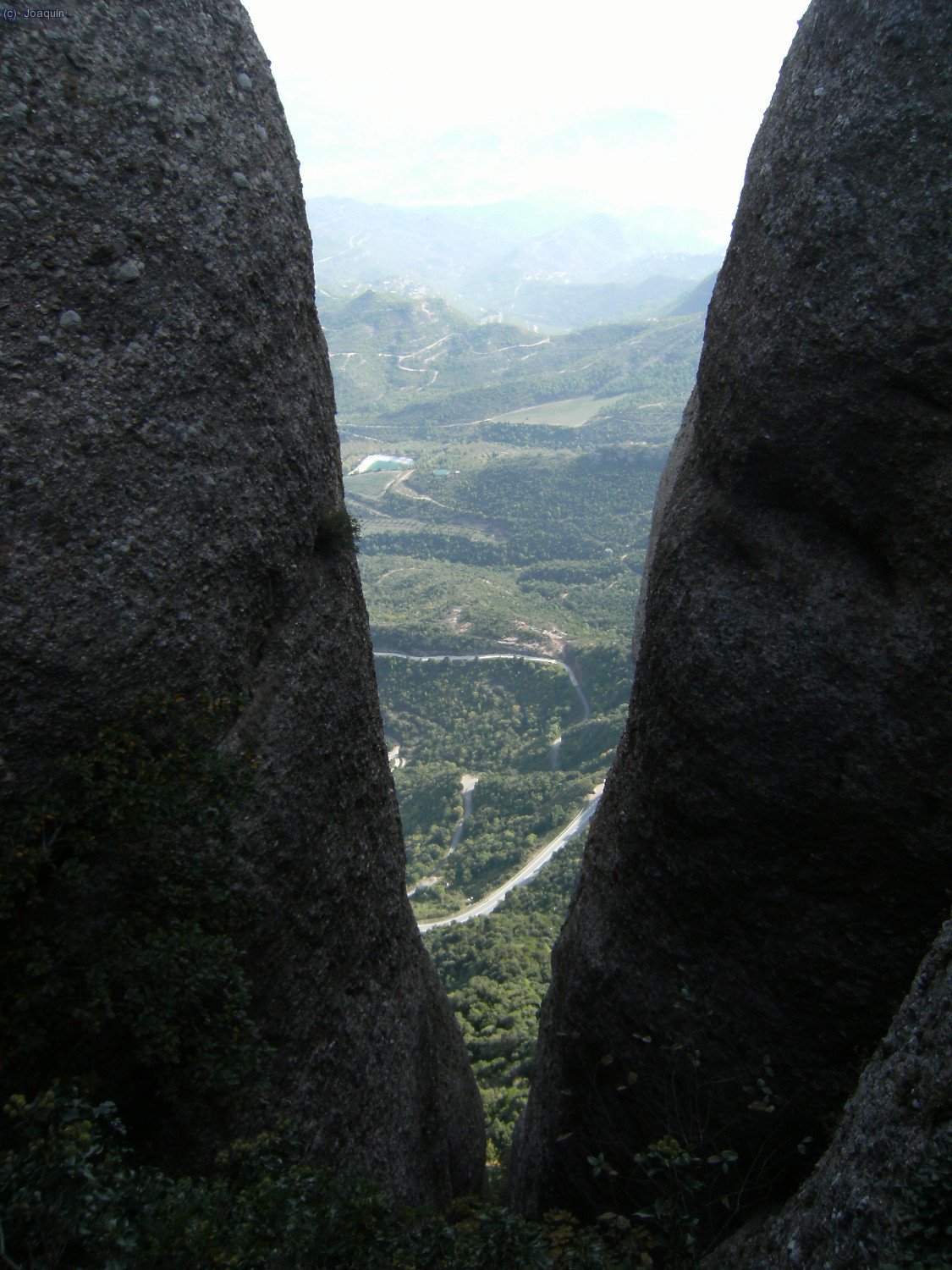Vistas entre Els Frares Encantats