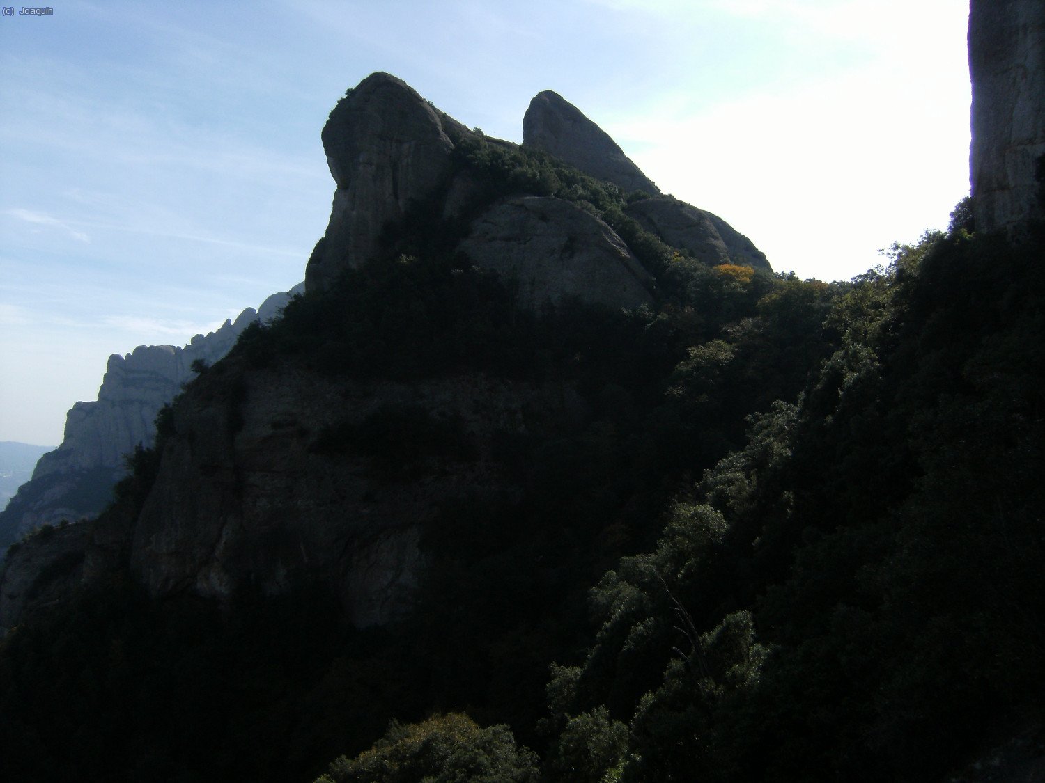 Vistas en la bajada al G.R.-172