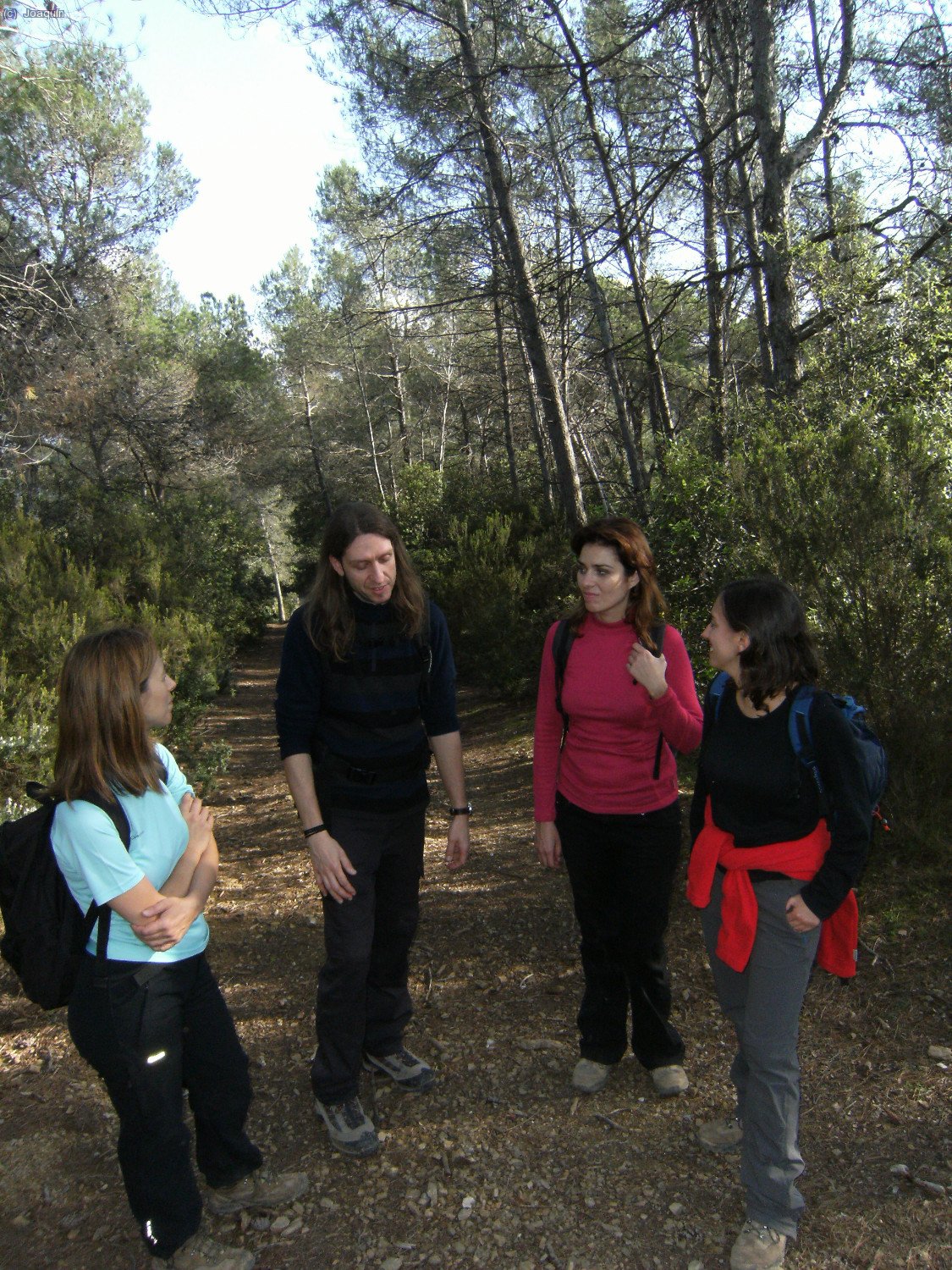 Xenia, Juan, Irene y Ana
