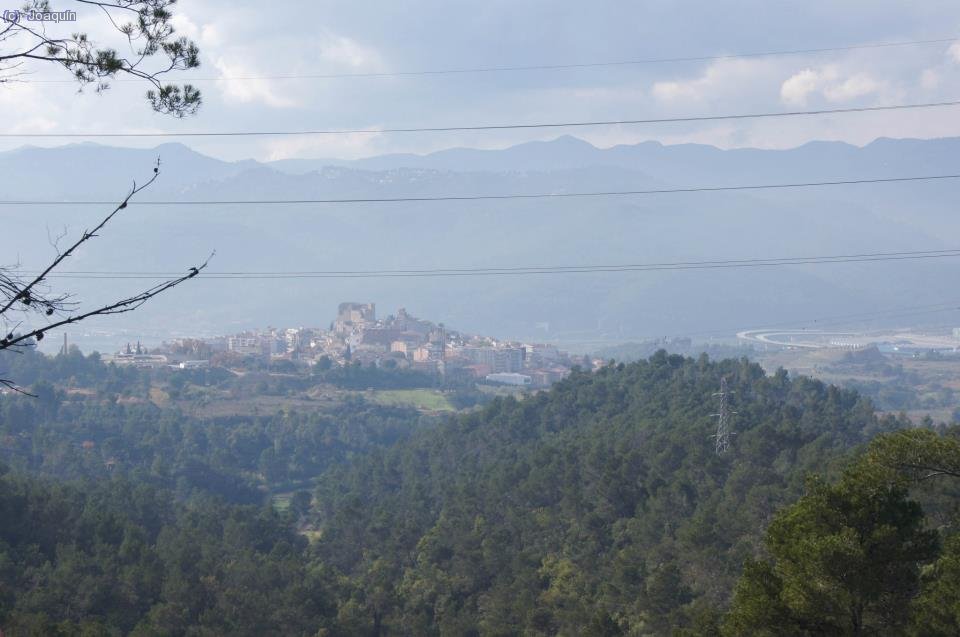 El Papiol desde el Puig Madrona (Foto: Marc)