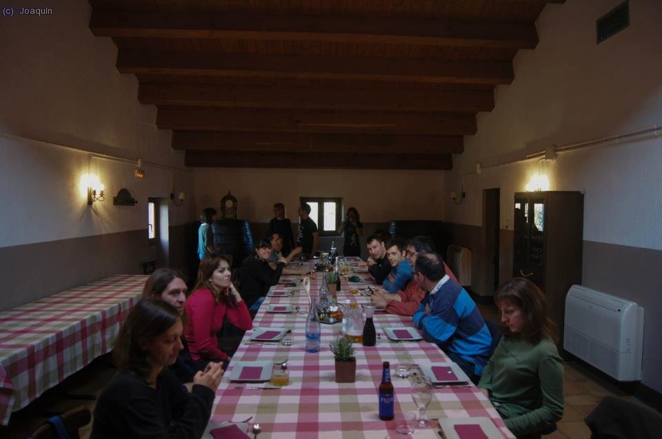 Comida en Can Rabella (Foto: Marc)